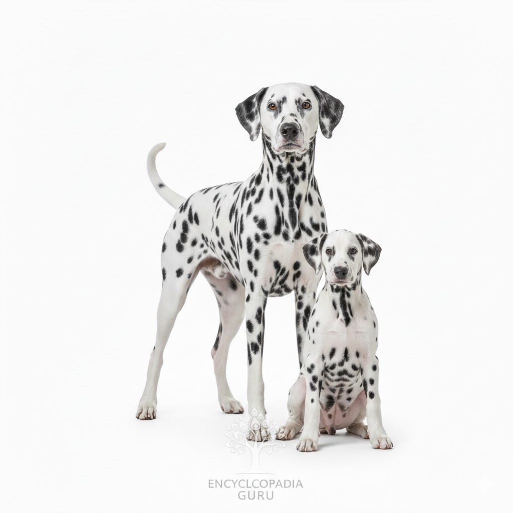 Dalmatian show dogs